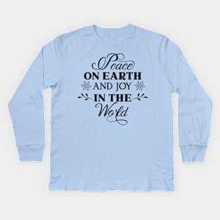 Peace T-shirt Kids Long Sleeve T-Shirt